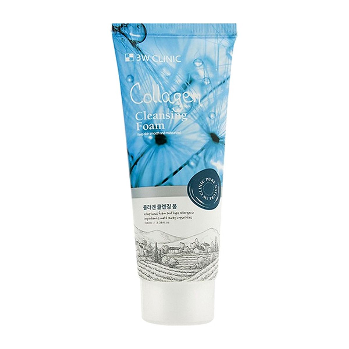 Sữa Rửa Mặt 3W Clinic Cleansing Foam 100ml