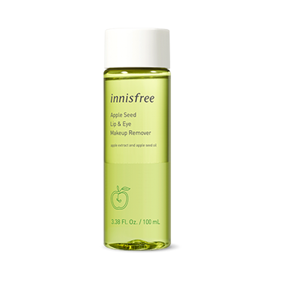 Dầu Tẩy Trang Mắt Môi Chiết Xuất Táo Xanh innisfree Apple Seed Lip & Eye Makeup Remover