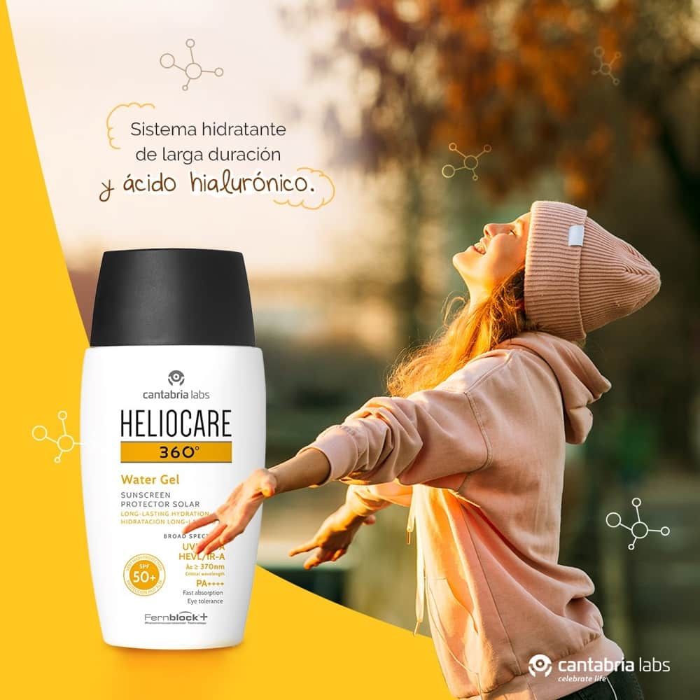 Gel Hỗ Trợ Chống Nắng Cấp Ẩm Toàn Diện | Heliocare 360° Water Gel SPF 50