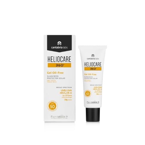 Kem Chống Nắng Da Dầu Mụn Heliocare 360° Gel Oil-free SPF 50 Mẫu Mới