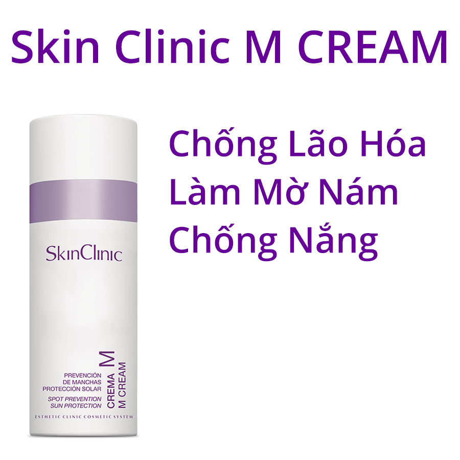 Kem Dưỡng Ban Ngày Và Chống Nắng Dành Cho Da Nám, Da Lão Hóa - M CREAM Skin Clinic
