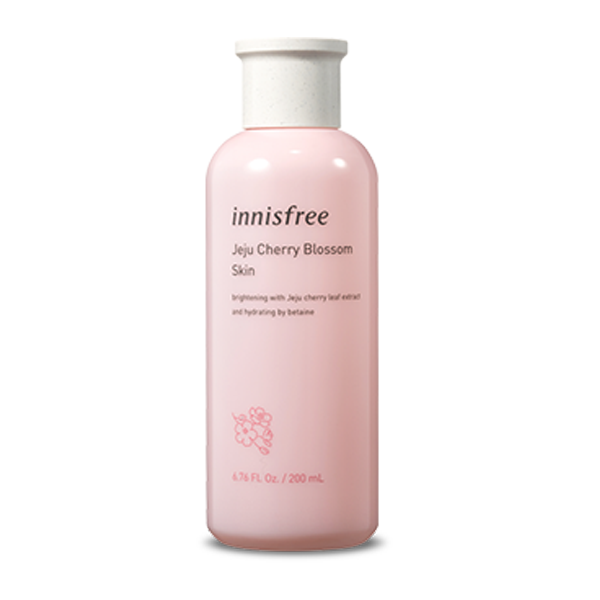 Nước Hoa Hồng Dưỡng Ẩm Sáng Da Chiết Xuất Hoa Anh Đào Innisfree Jeju Cherry Blossom Skin