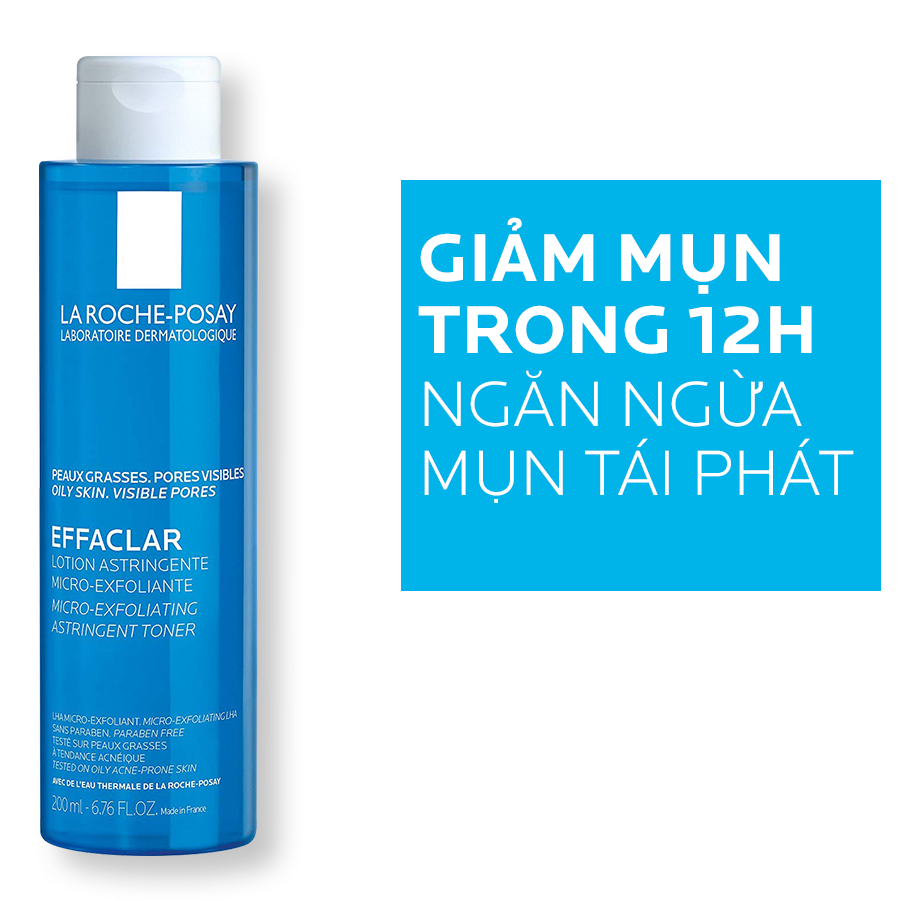 Nước Cân Bằng Giàu Khoáng La Roche Posay Effaclar Astringent Lotion
