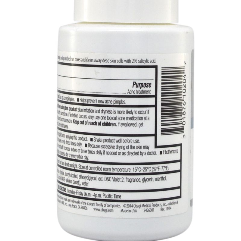 BHA Obagi Hỗ Trợ Trị Mụn, Giảm Nhờn Clenziderm MD Pore Therapy 2% 148ml