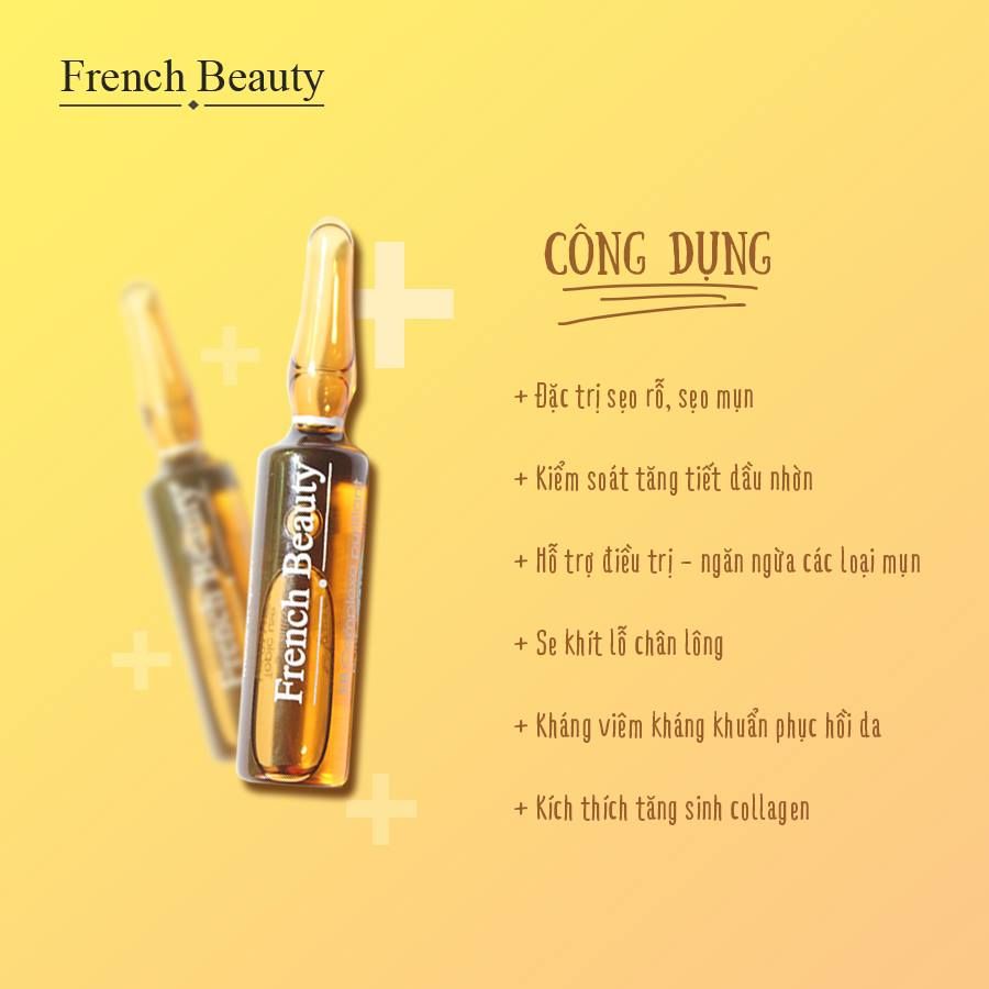 Tế Bào Gốc French Beauty Complexe Purifiant Hỗ Trợ Tái Tạo Và Làm Lành Sẹo Rỗ