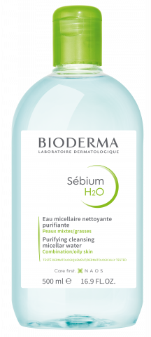 Dung Dịch Tẩy Trang Bioderma Sébium H2O Dành Cho Da Dầu, Hỗn Hợp & Da Dễ Bị Mụn