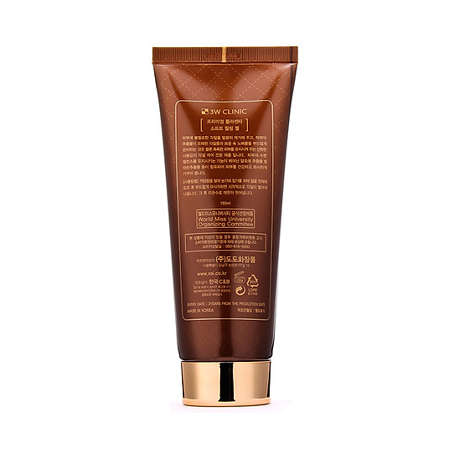 Kem Tẩy Tế Bào Chết 3W Clinic Premium Placenta Soft Peeling Gel