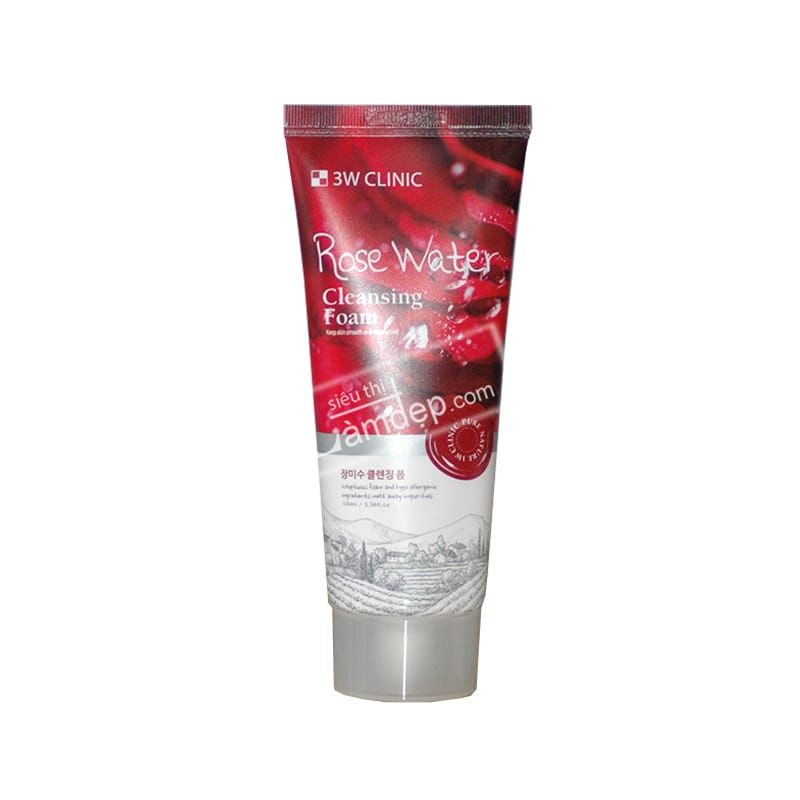Sữa Rửa Mặt 3W Clinic Cleansing Foam 100ml