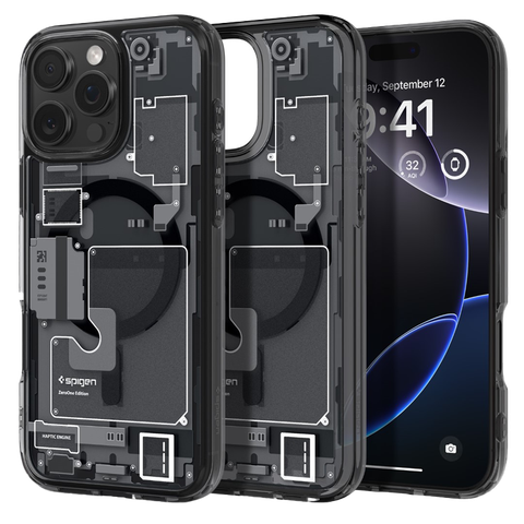 Ốp lưng Spigen iPhone 16 Pro Max Ultra Hybrid MagFit Zero One White