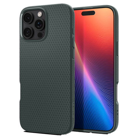 Ốp lưng Spigen iPhone 16 Pro Max Liquid Air Matte Black