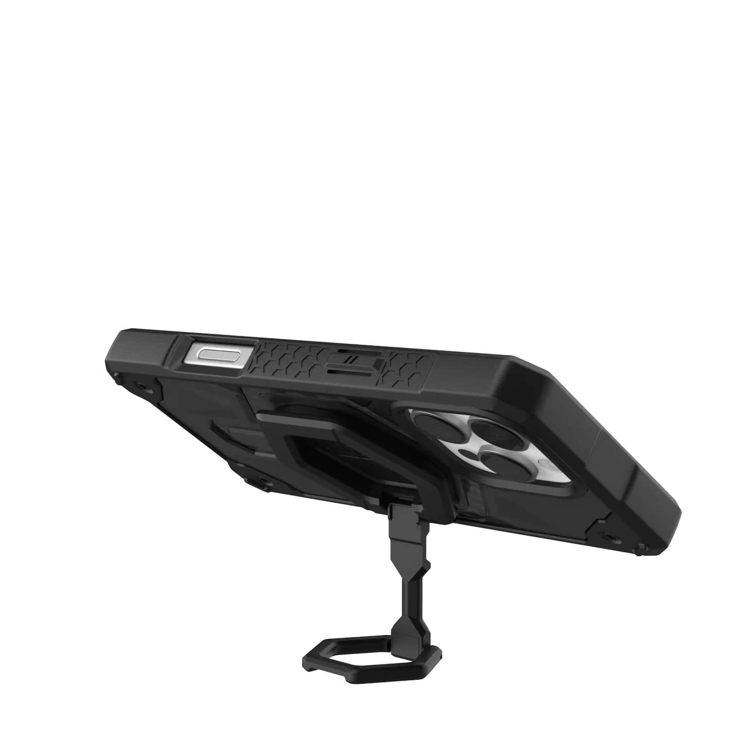 Ốp lưng iPhone 16 Pro Max UAG Monarch Pro - Carbon Fiber/Black Stand
