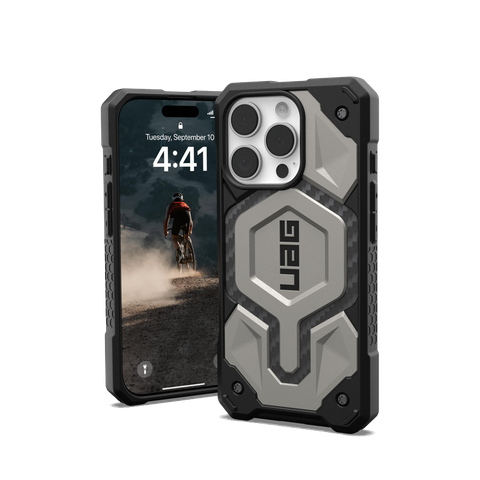 Ốp lưng iPhone 16 Pro UAG Monarch Pro - Carbon Fiber