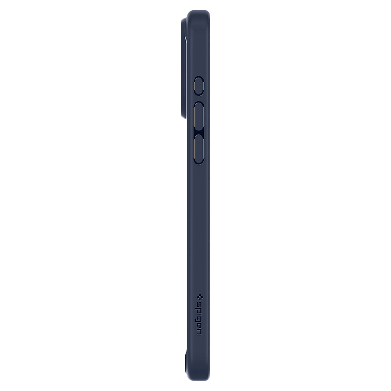 Ốp lưng Spigen 15 Pro Ultra Hybrid Crystal Viền màu Đen, Trong suốt