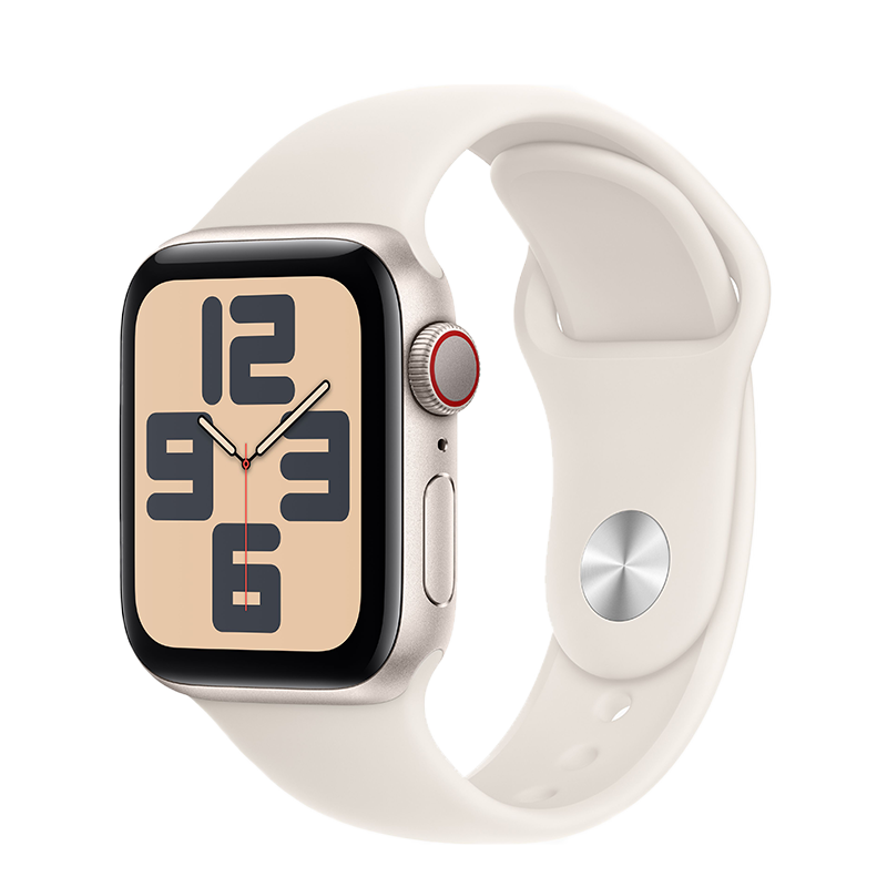 Apple Watch SE 2024 GPS + Cellular - Mặt nhôm 40mm - dây Sport Band - Chính hãng