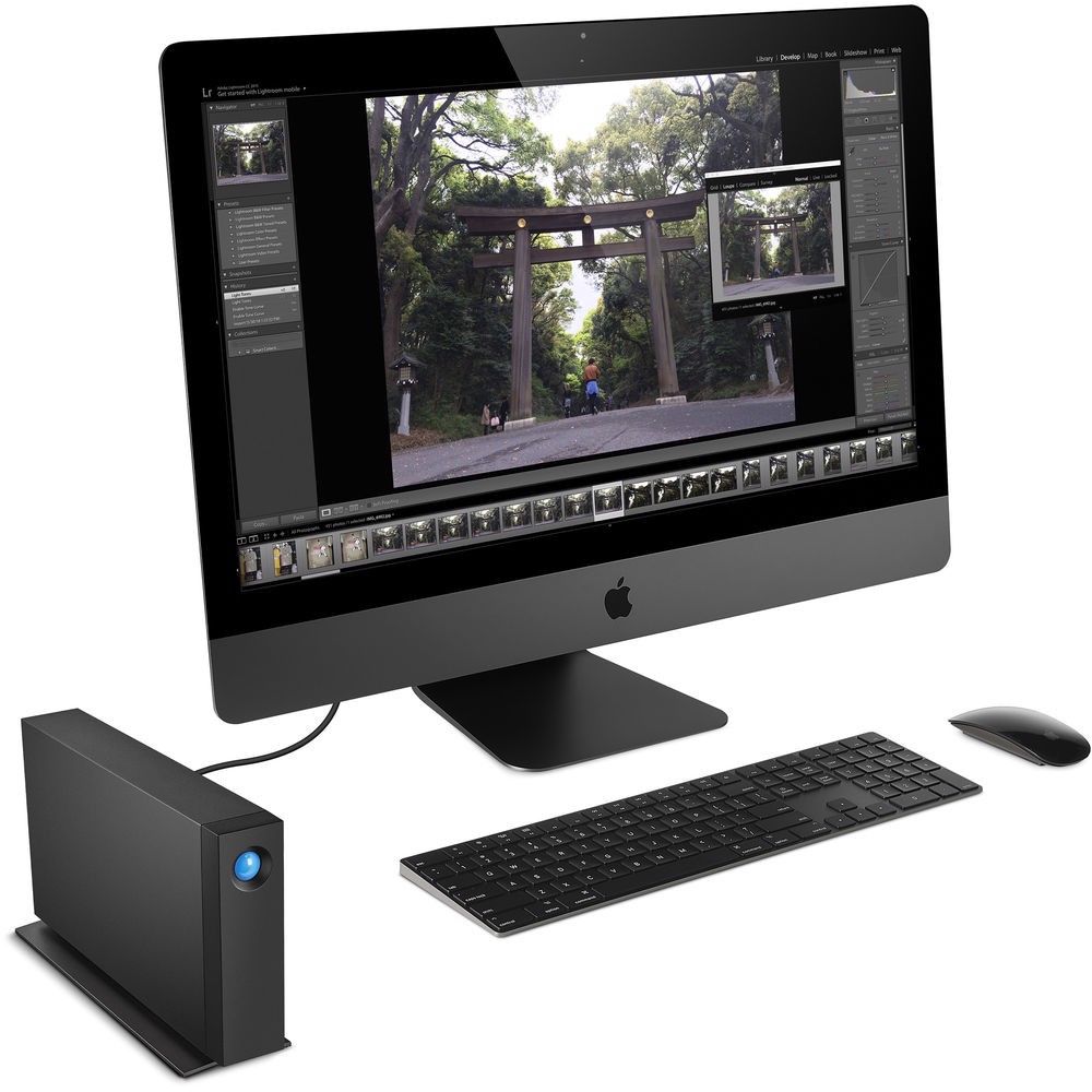 Ổ Cứng Để Bàn LaCie D2 Pro 4TB USB-C + SRS - STHA4000800