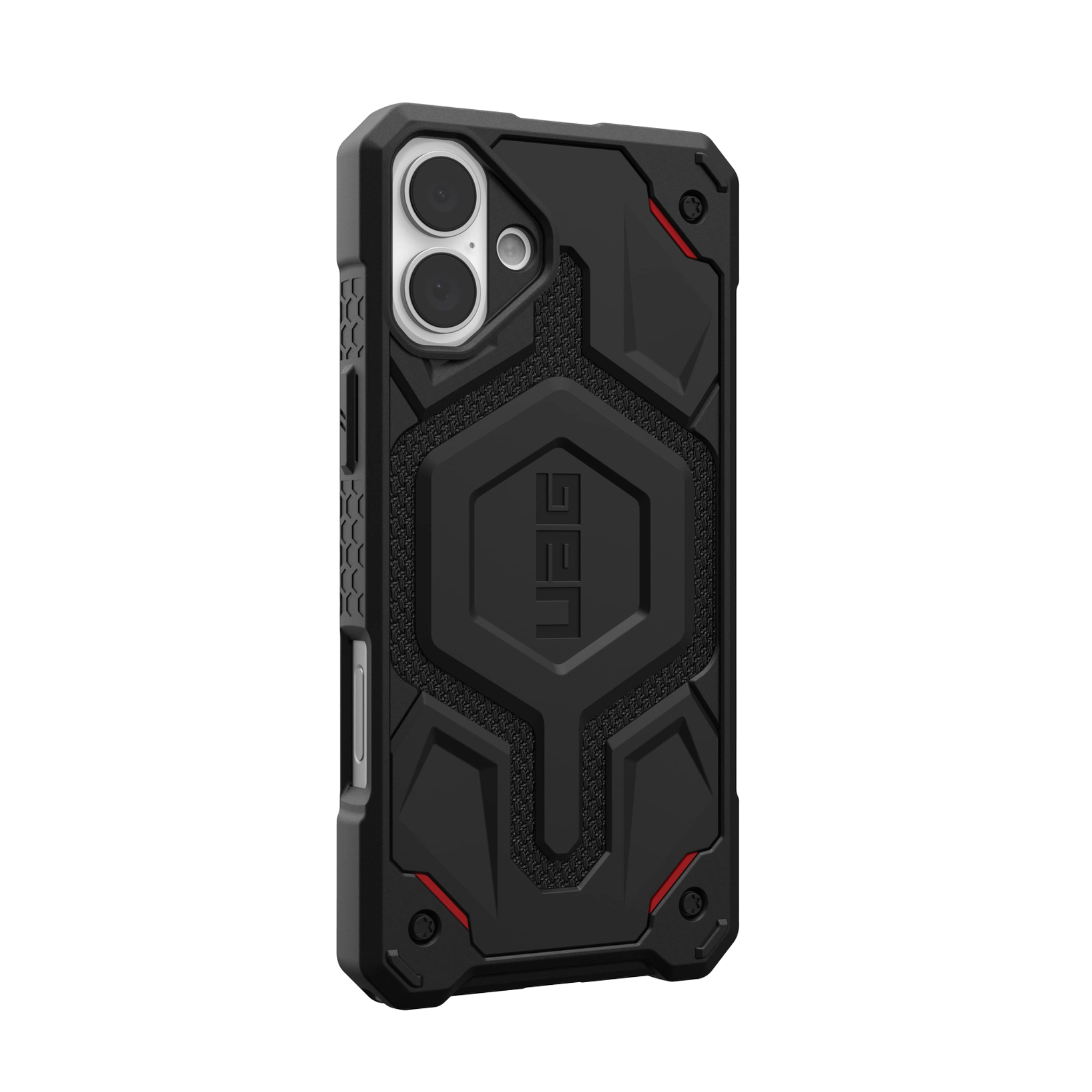 Ốp lưng iPhone 16 Plus UAG Monarch Pro - Kevlar Black