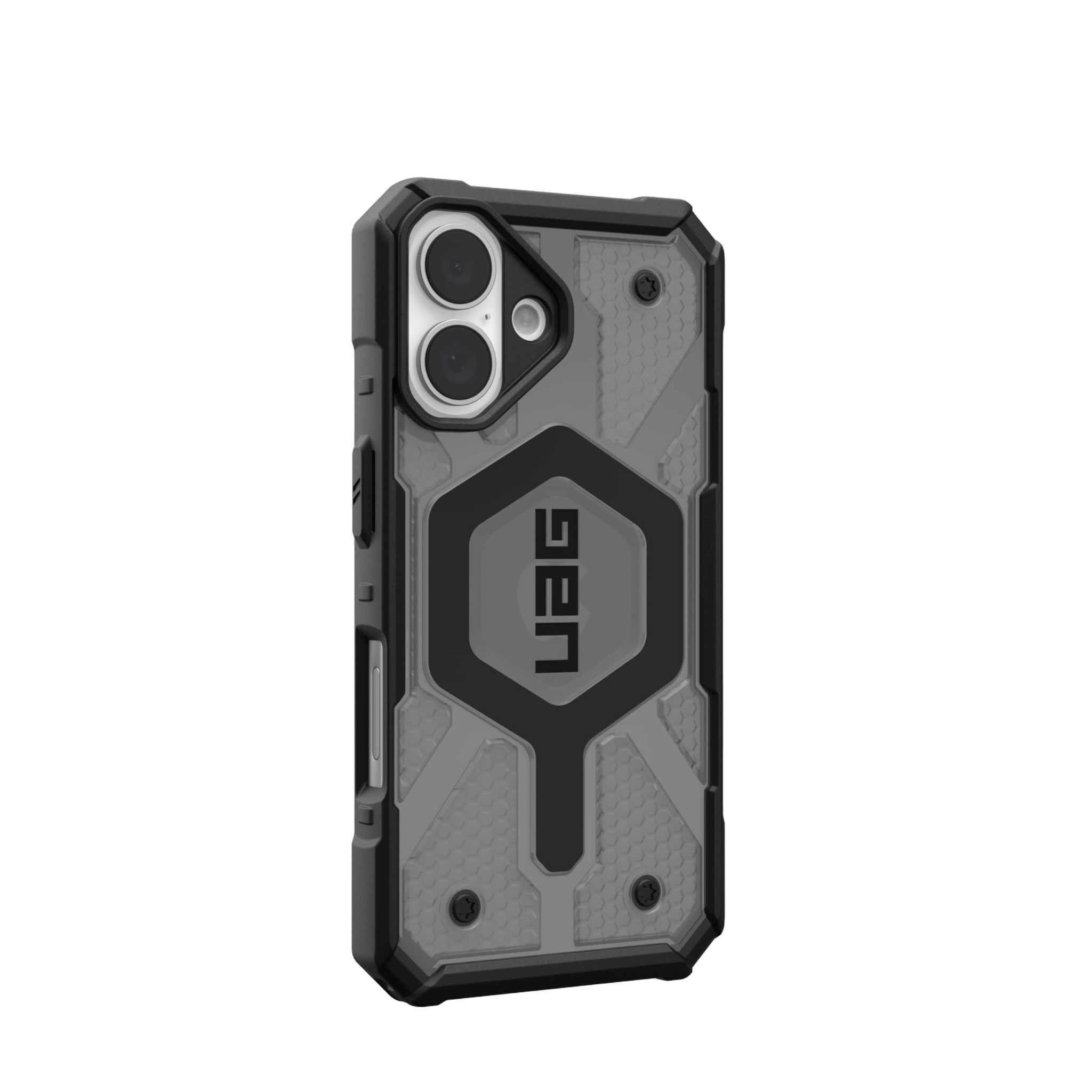 Ốp lưng iPhone 16 Plus UAG Pathfinder Clear Magsafe - Ash