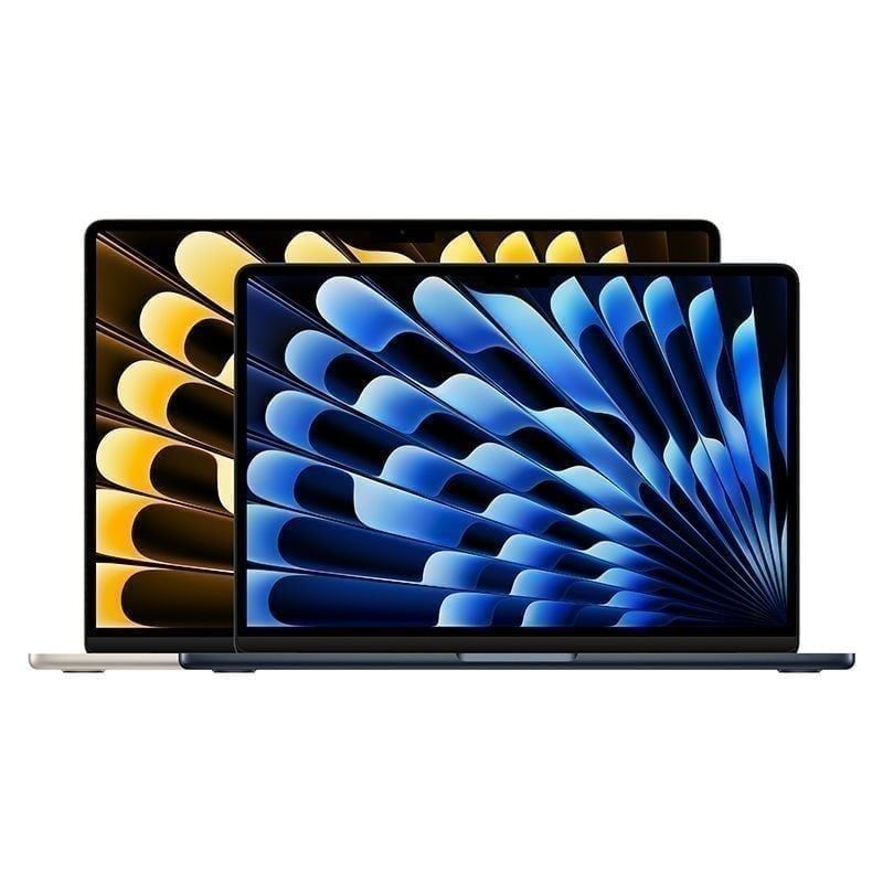 MacBook Air M3 13 inch 2024 màu Midnight 8 CPU / 10 GPU / 24GB RAM / 1TB sạc 70W - Chính hãng VN