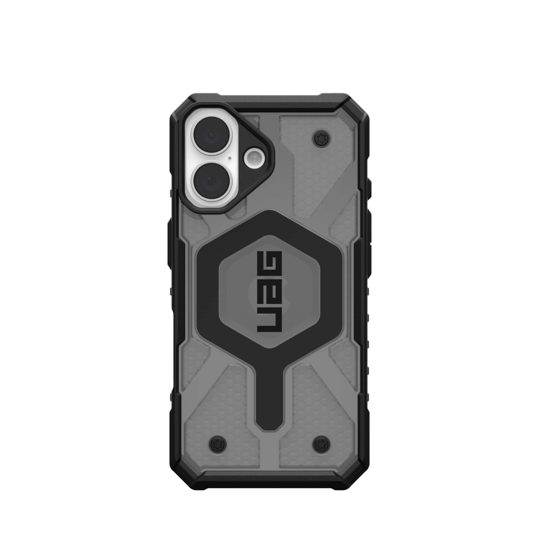 Ốp lưng iPhone 16 Plus UAG Pathfinder Clear Magsafe - Ash