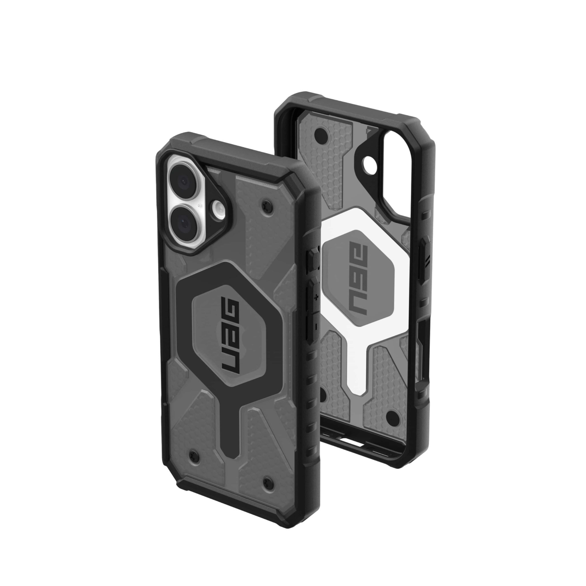 Ốp lưng iPhone 16 Plus UAG Pathfinder Clear Magsafe - Ash