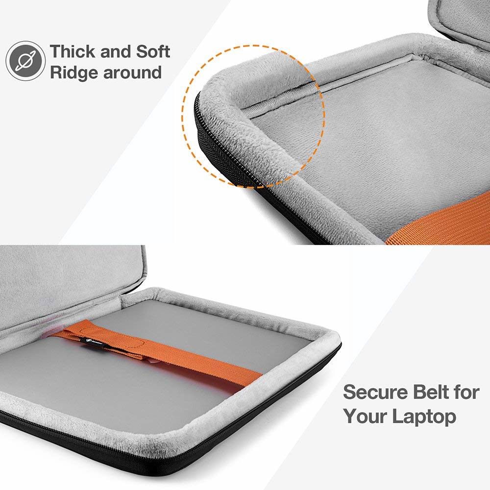  Túi Chống Sốc Tomtoc Spill Resistant MacBook/Laptop 16” - Black 