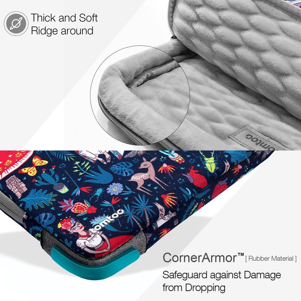Túi Chống Sốc Tomtoc 360* Protective MacBook/Laptop 13” - Dazzling Blue