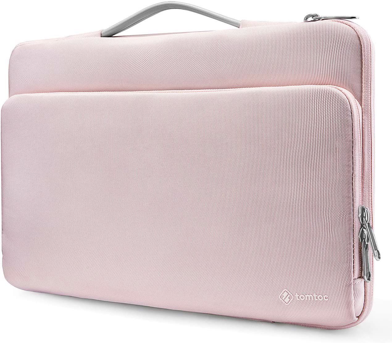Túi Chống Sốc Tomtoc Briefcase MacBook/Laptop 13″ - Hồng