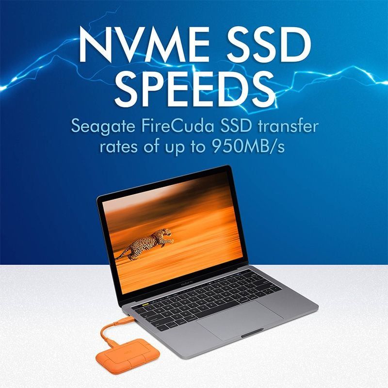 Ổ Cứng Di Động SSD LaCie Rugged USB-C Rescue - 4TB - STHR4000800