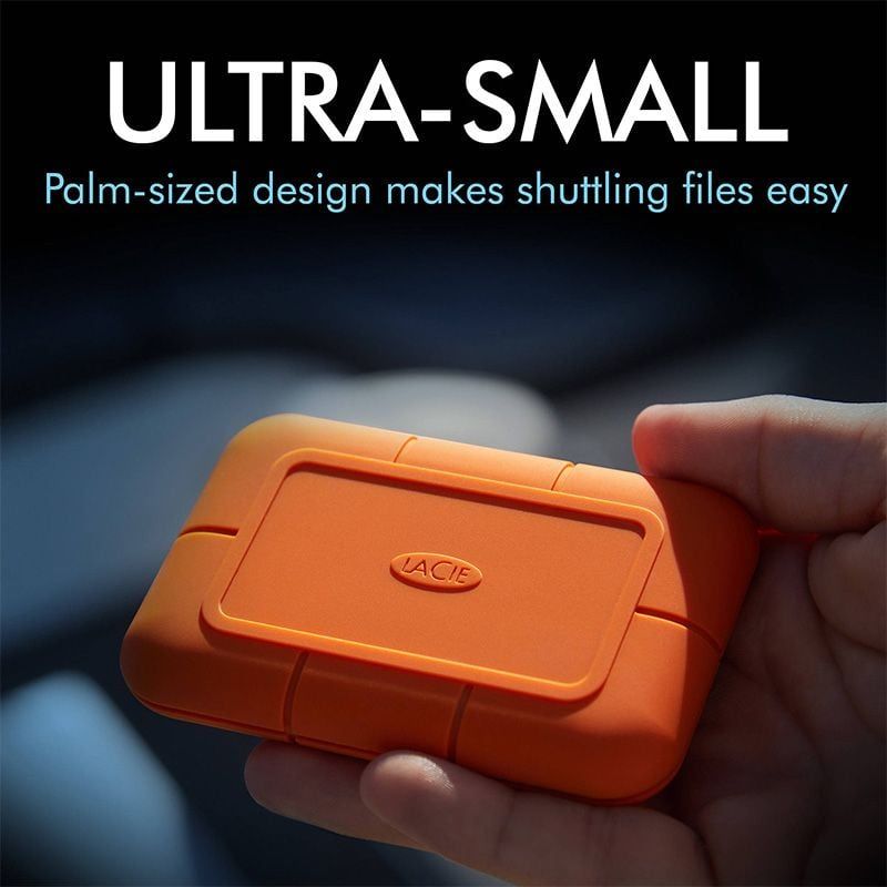 Ổ Cứng Di Động SSD LaCie Rugged USB-C Rescue - 4TB - STHR4000800