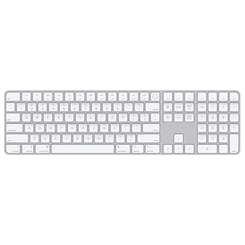  Apple Magic Keyboard with Touch ID and Numeric Keypad - Model 2021 - Hàng chính hãng 