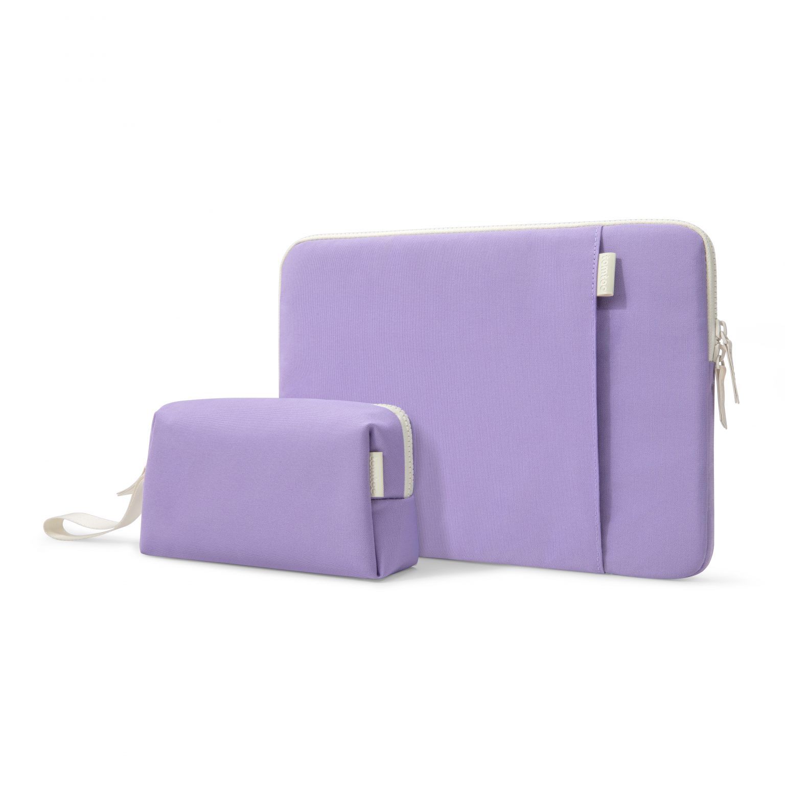 Túi Chống Sốc Tomtoc Organized Corner Armor + Pouch MacBook 13” - Violet
