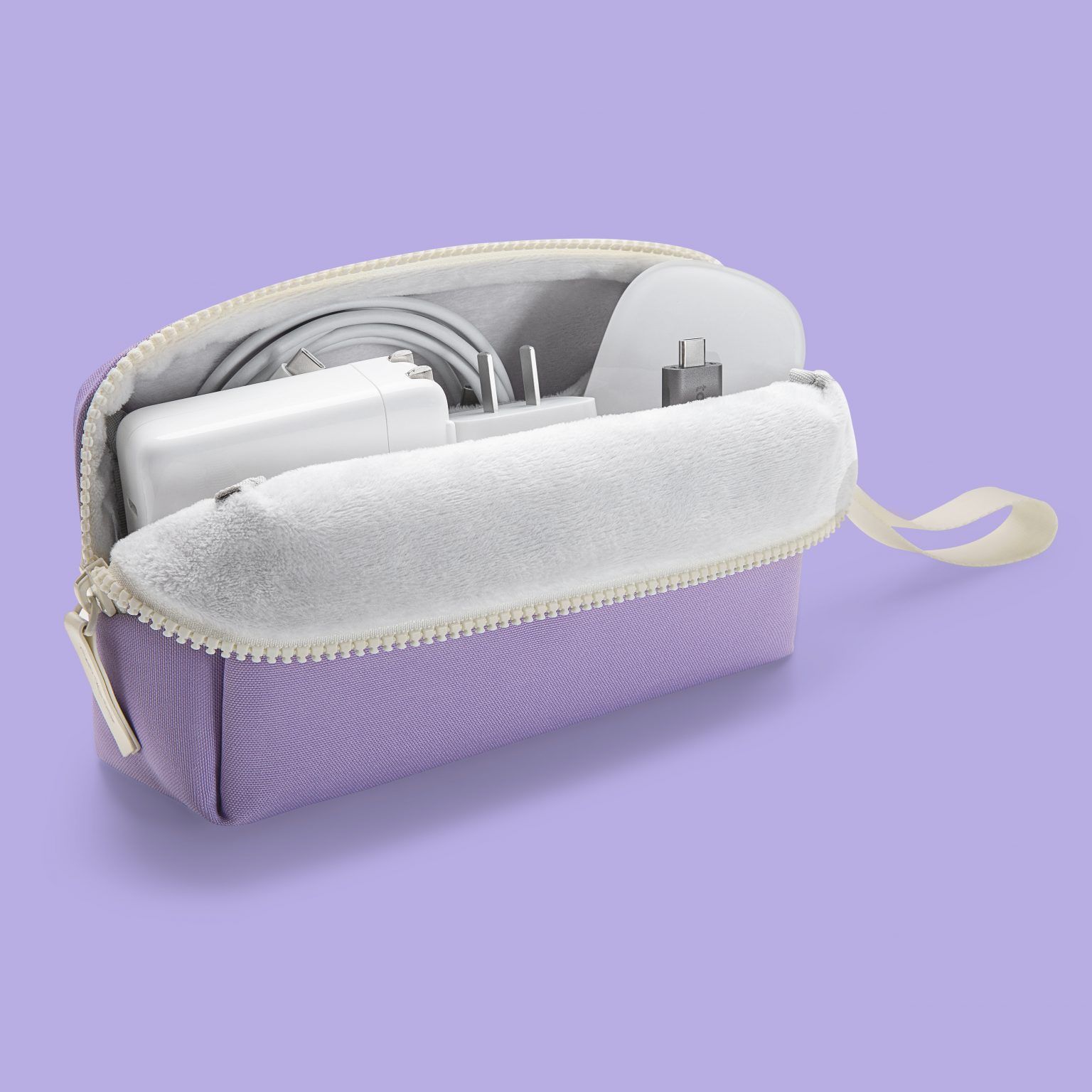 Túi Chống Sốc Tomtoc Organized Corner Armor + Pouch MacBook 13” - Violet
