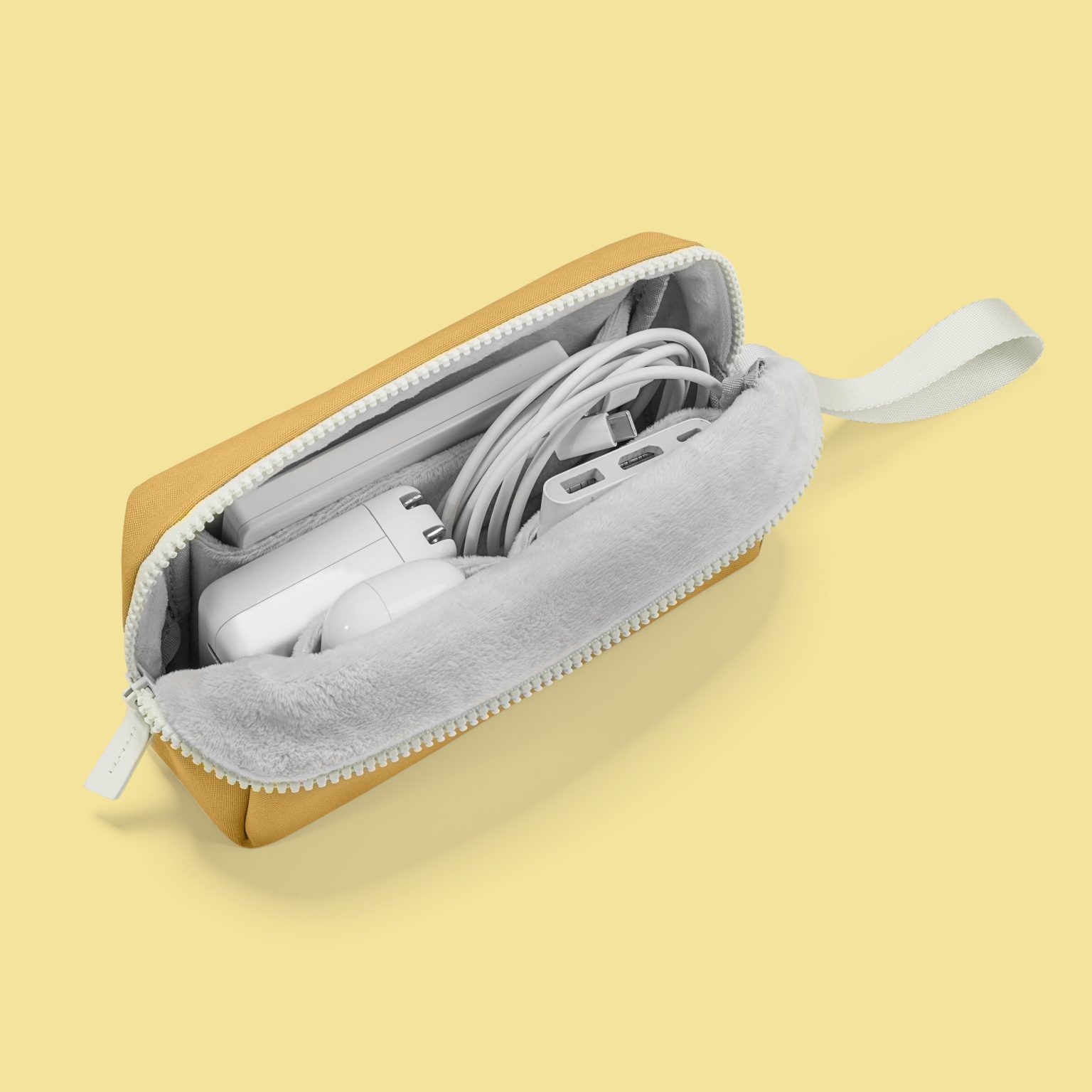 Túi Chống Sốc Tomtoc Organized Corner Armor + Pouch MacBook 13” - Yellow