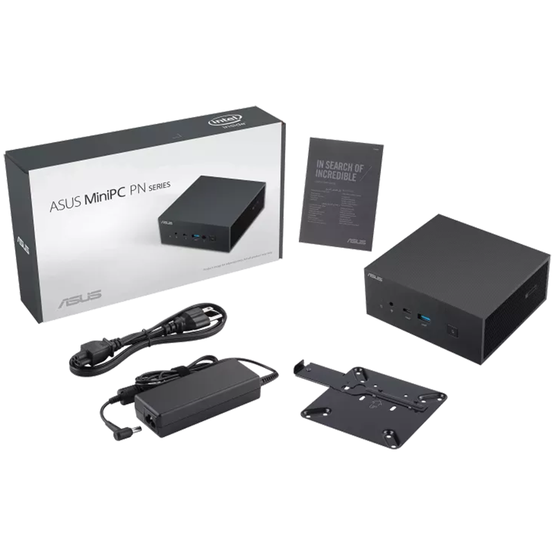 Máy tính ASUS mini PC PN63 chip Intel Core i3-1115G4 Barebone VESA Mount - PN63-S1-B-S3001MV