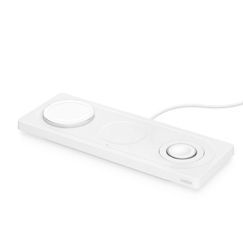 Dock Belkin BOOST↑CHARGE™ PRO 3-in-1 Wireless Charger Pad sạc MagSafe - Hàng chính hãng