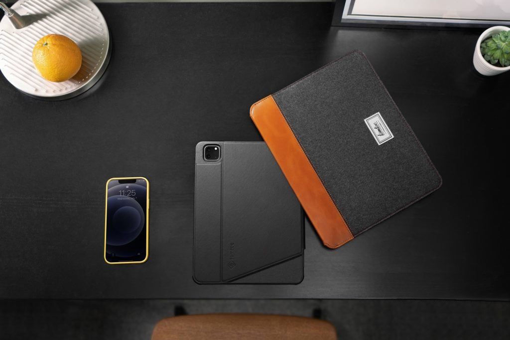 Túi Chống Sốc Tomtoc Felt & Pu Leather cho MacBook 16
