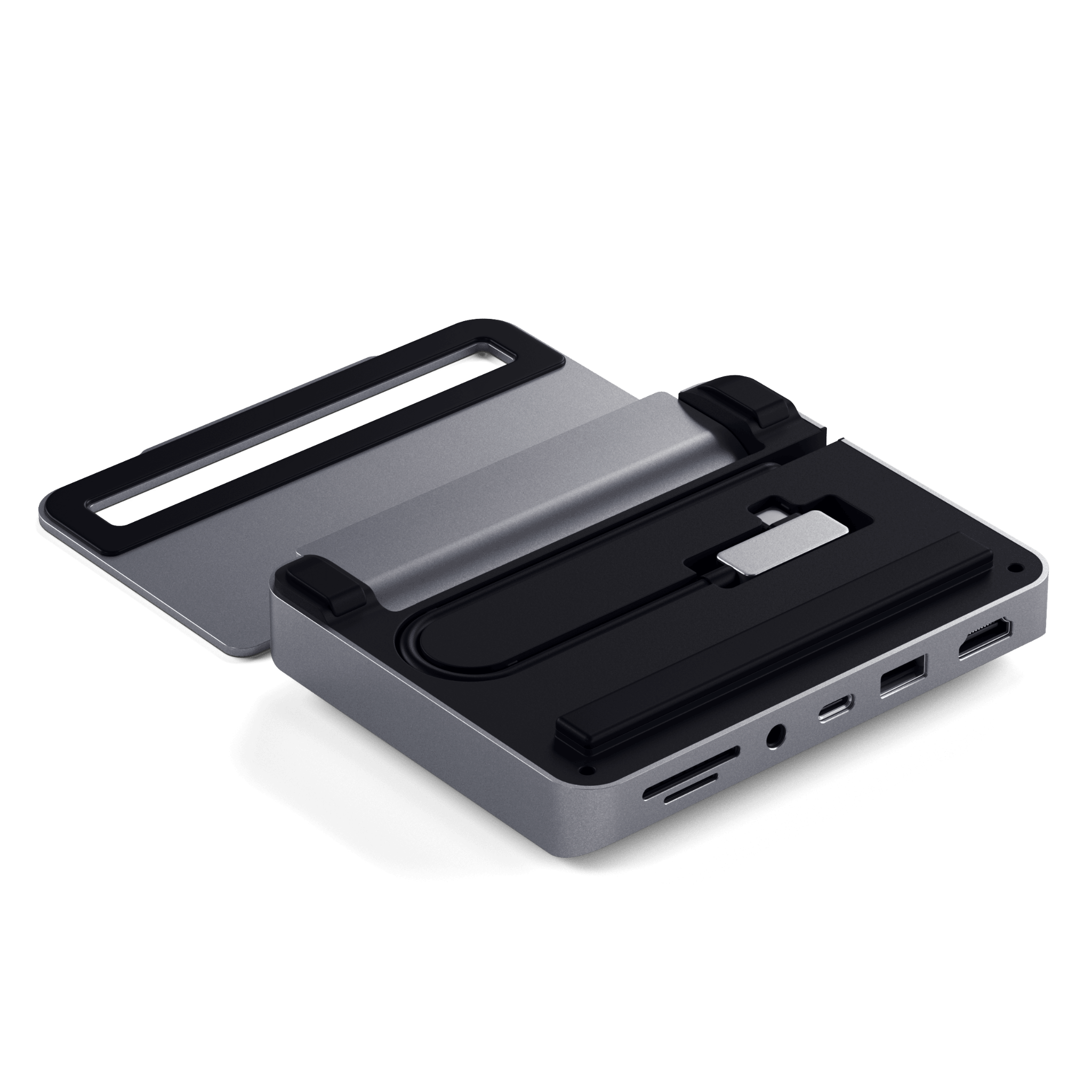 Đế nhôm kiêm Hub chuyển đổi Satechi USB-C cho iPad Pro Chính hãng