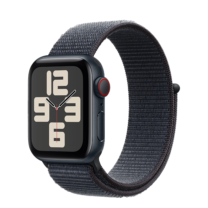 Apple Watch SE 2024 GPS + Cellular - Mặt nhôm 40mm - dây Sport Loop - Chính hãng