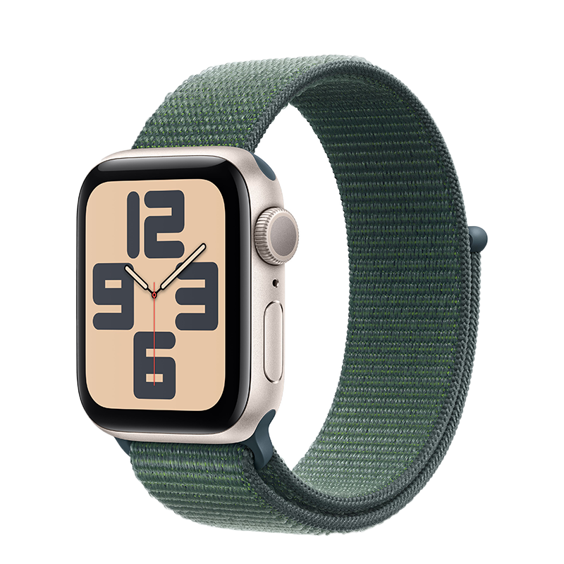 Apple Watch SE 2024 GPS - Mặt nhôm 40mm - dây Sport Loop - Chính hãng