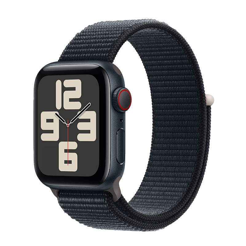  Apple Watch SE 2023 GPS + Cellular - Mặt nhôm - Dây Sport Loop - 44mm - Chính hãng 