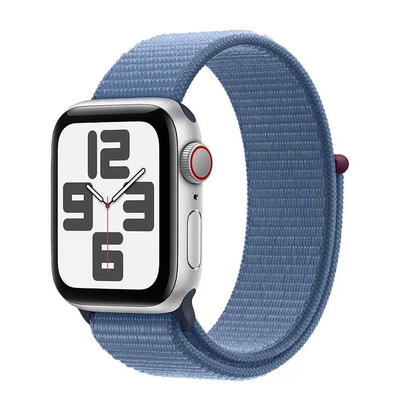 Apple Watch SE 2023 GPS + Cellular - Mặt nhôm - Dây Sport Loop - 40mm - Chính hãng 