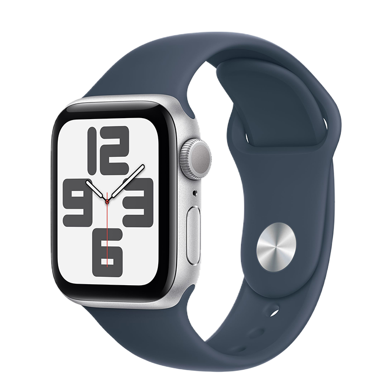 Apple Watch SE 2023 GPS - Mặt nhôm - Dây cao su - 44mm - Chính hãng 
