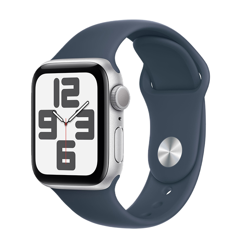 Apple Watch SE 2023 GPS - Mặt nhôm - Dây cao su - 44mm - Chính hãng