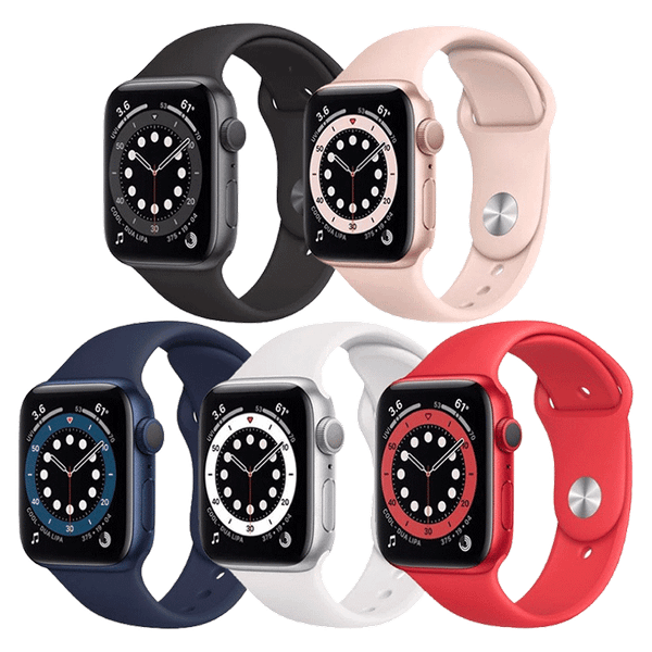 Apple Watch Series 6 40mm (GPS) Viền Nhôm - Dây Cao Su | Giá rẻ 