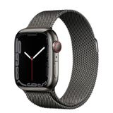  Apple Watch Series 7 GPS + Cellular - Mặt thép 45mm, dây Milanese Loop - Nhiều màu - Hàng chính hãng 