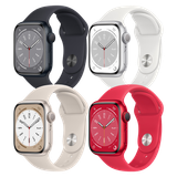  Apple Watch Series 8 GPS 45mm dây cao su Sport Band - Nhiều màu - Hàng chính hãng 