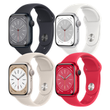  Apple Watch Series 8 GPS 41mm dây cao su Sport Band - Nhiều màu - Hàng chính hãng 