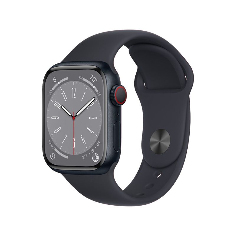  Apple Watch Series 8 GPS + Cellular 41mm dây cao su Sport Band - Nhiều màu - Apple chính hãng 