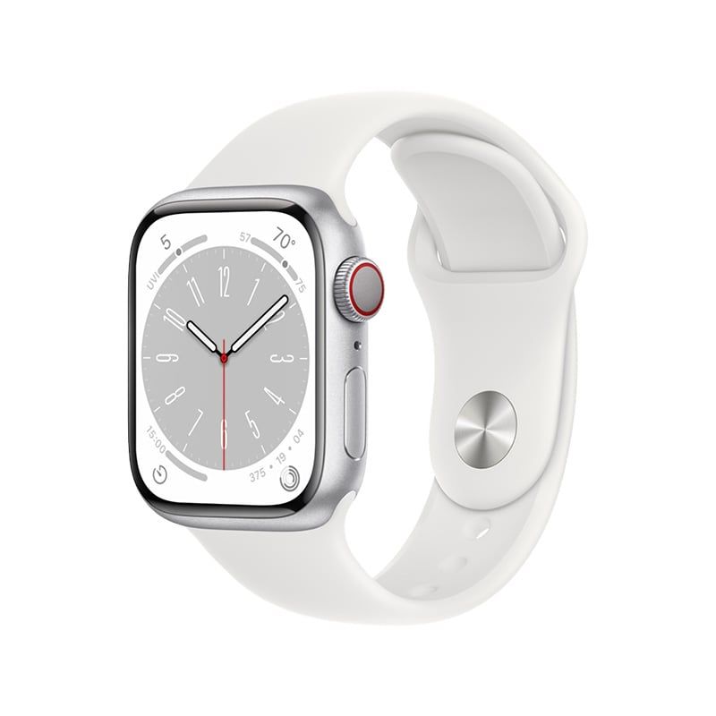 Apple Watch Series 8 GPS + Cellular 41mm dây cao su Sport Band - Nhiều màu - Apple chính hãng