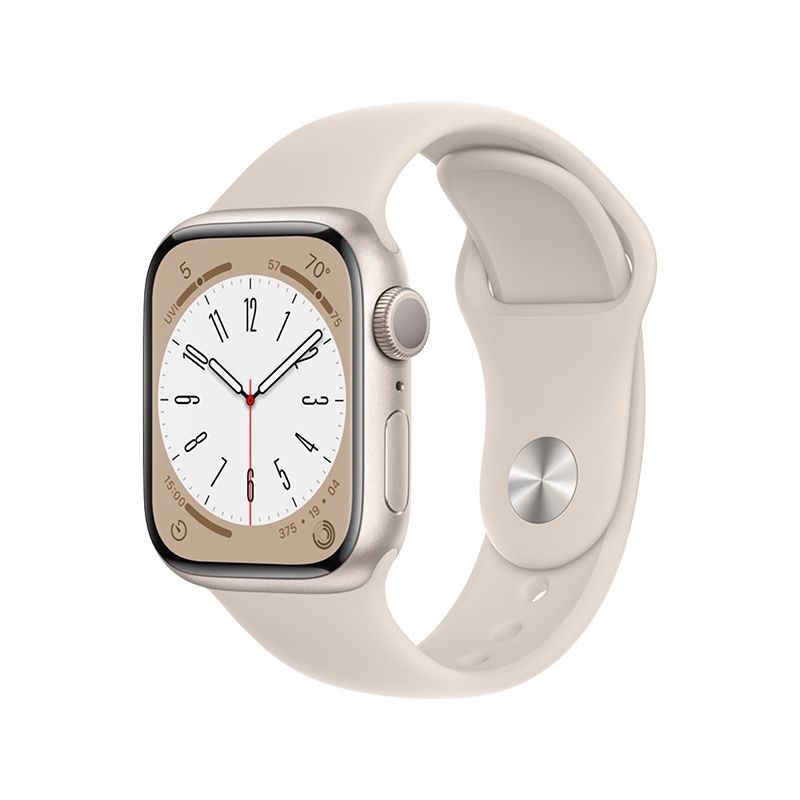 Apple Watch Series 8 GPS 45mm dây cao su Sport Band - Nhiều màu - Hàng chính hãng